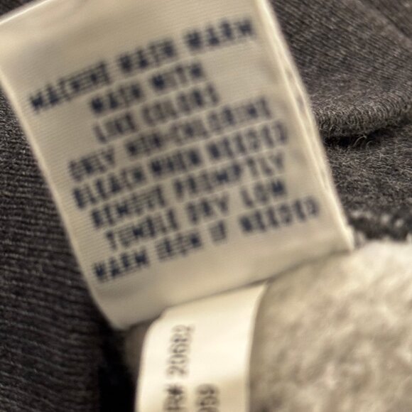 Like new POLO Ralph Lauren Charcoal Gray Zipper Hoodie Jacket Size Large - Picture 8 of 10